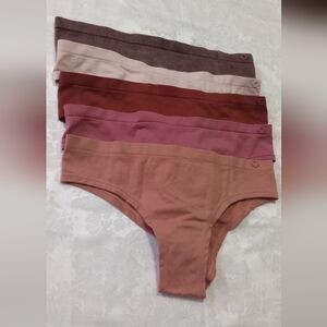 Danskin Women's Earth Tone Panties Set (5)